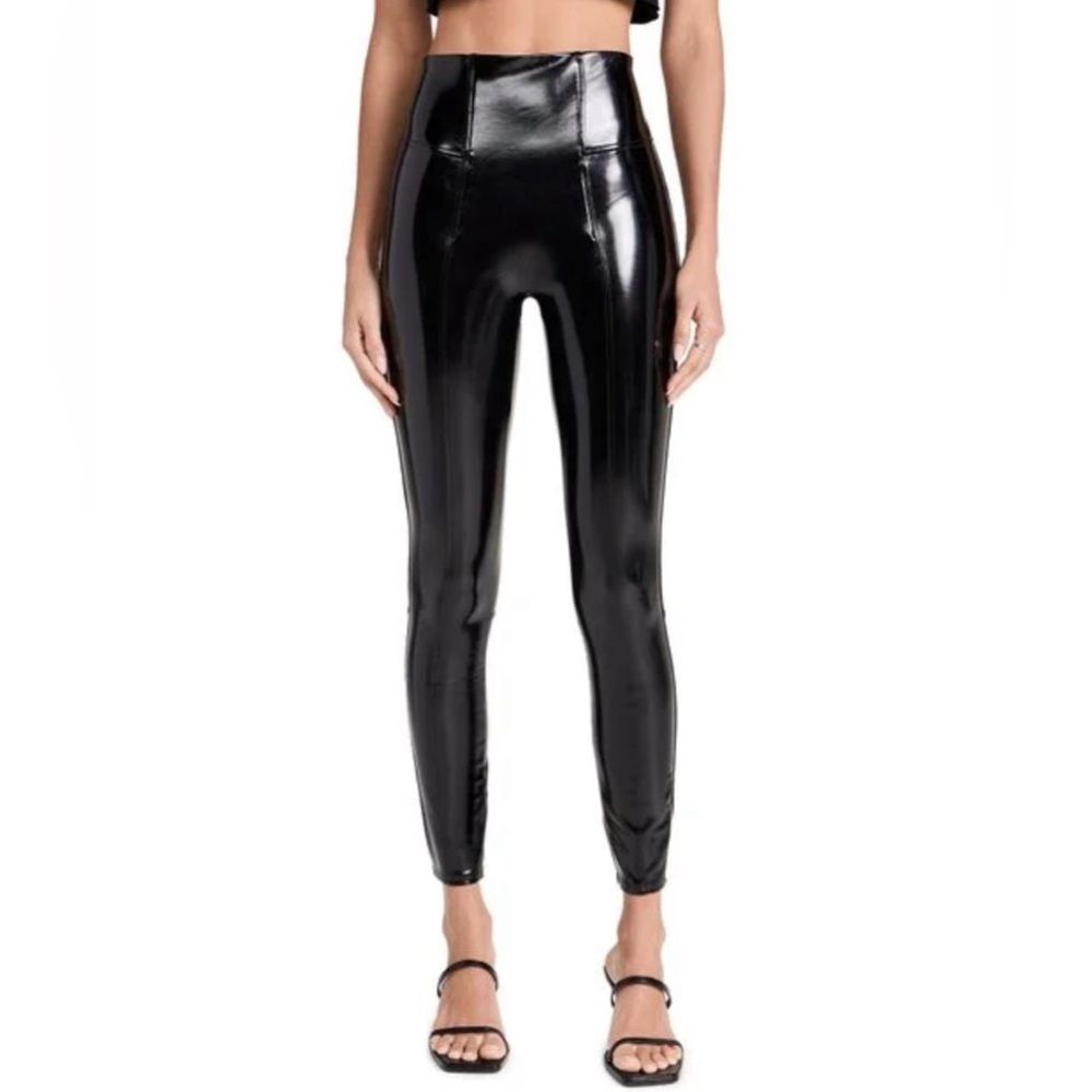 SPANX Faux Patent Leather Leggings